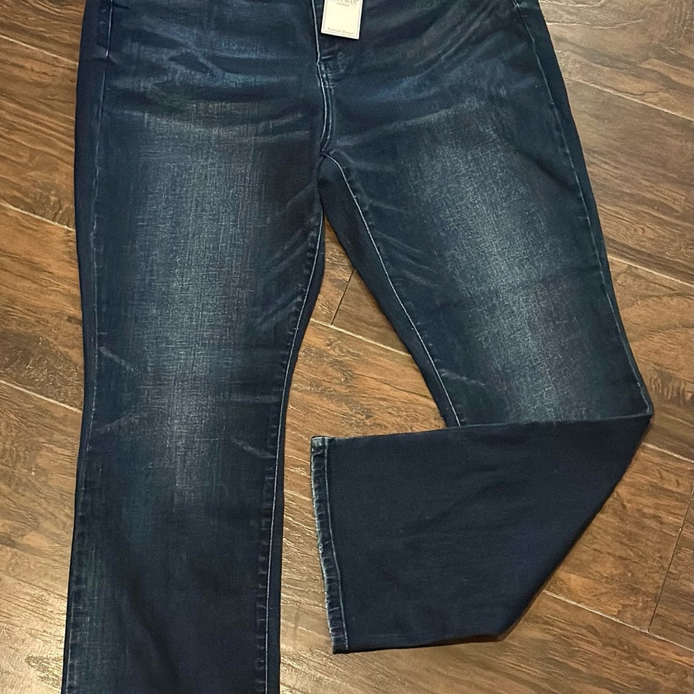 Judy Blue Dark Wash Straight Leg Jeans